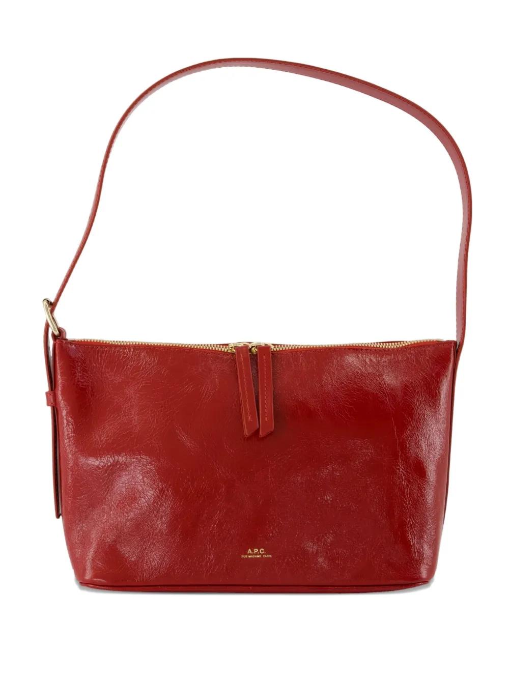 A.P.C. Mini Leather Shoulder Handbag