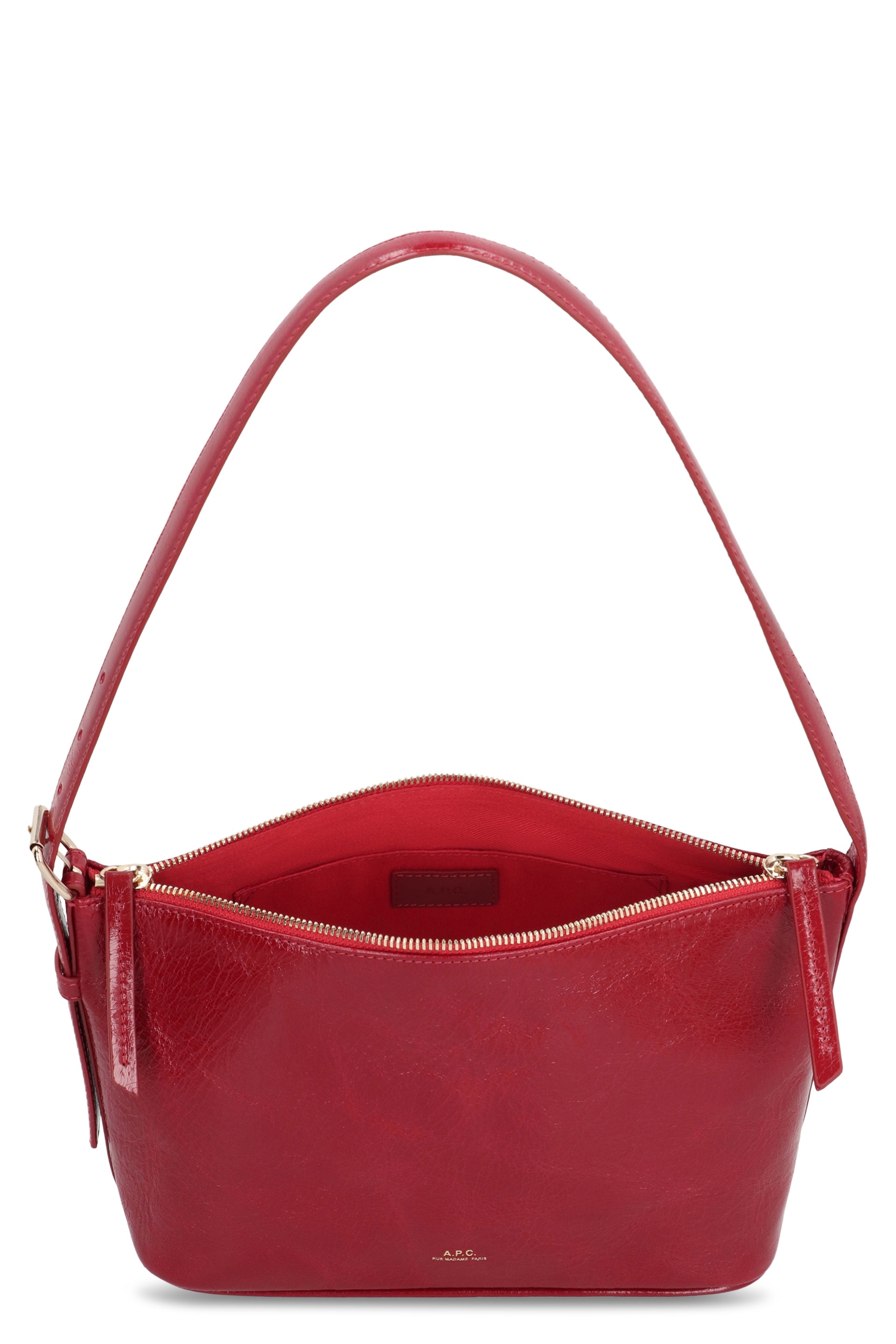 A.P.C. Mini Leather Shoulder Handbag