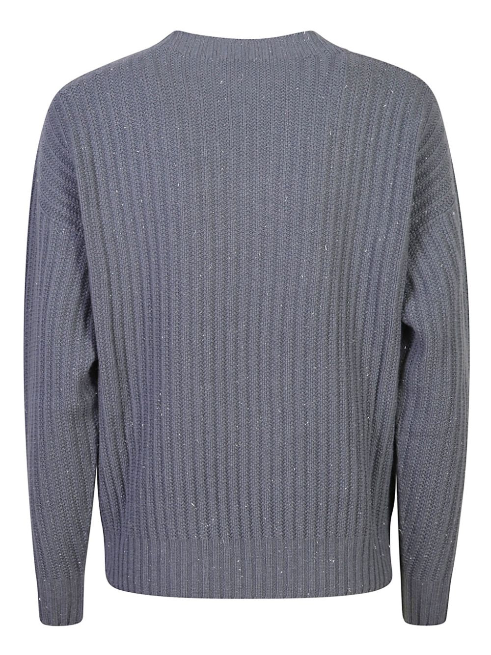 PESERICO Elegant Lamé Sweater for Women - Fall Winter 24/25