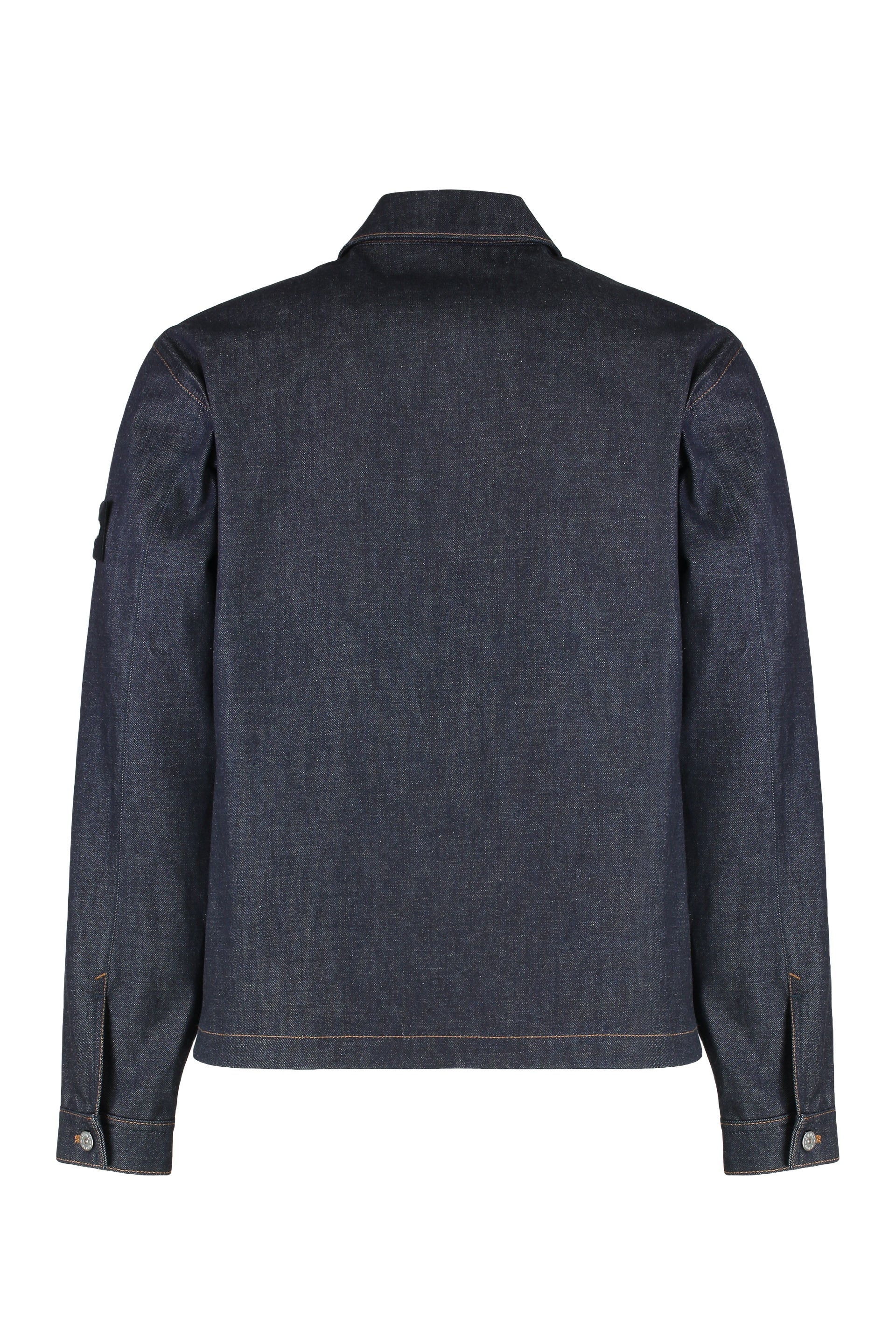 STONE ISLAND Denim Research Overshirt - Modern Fit