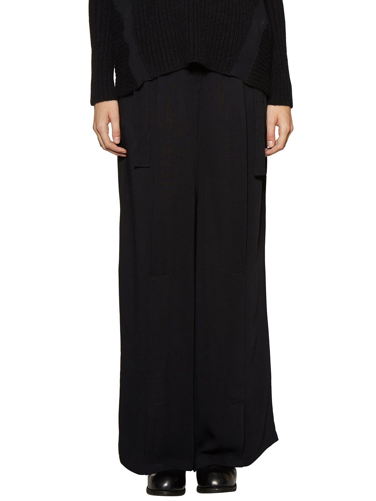 PRIMORDIAL IS PRIMITIVE Adjustable Women's Trousers with Coulisse