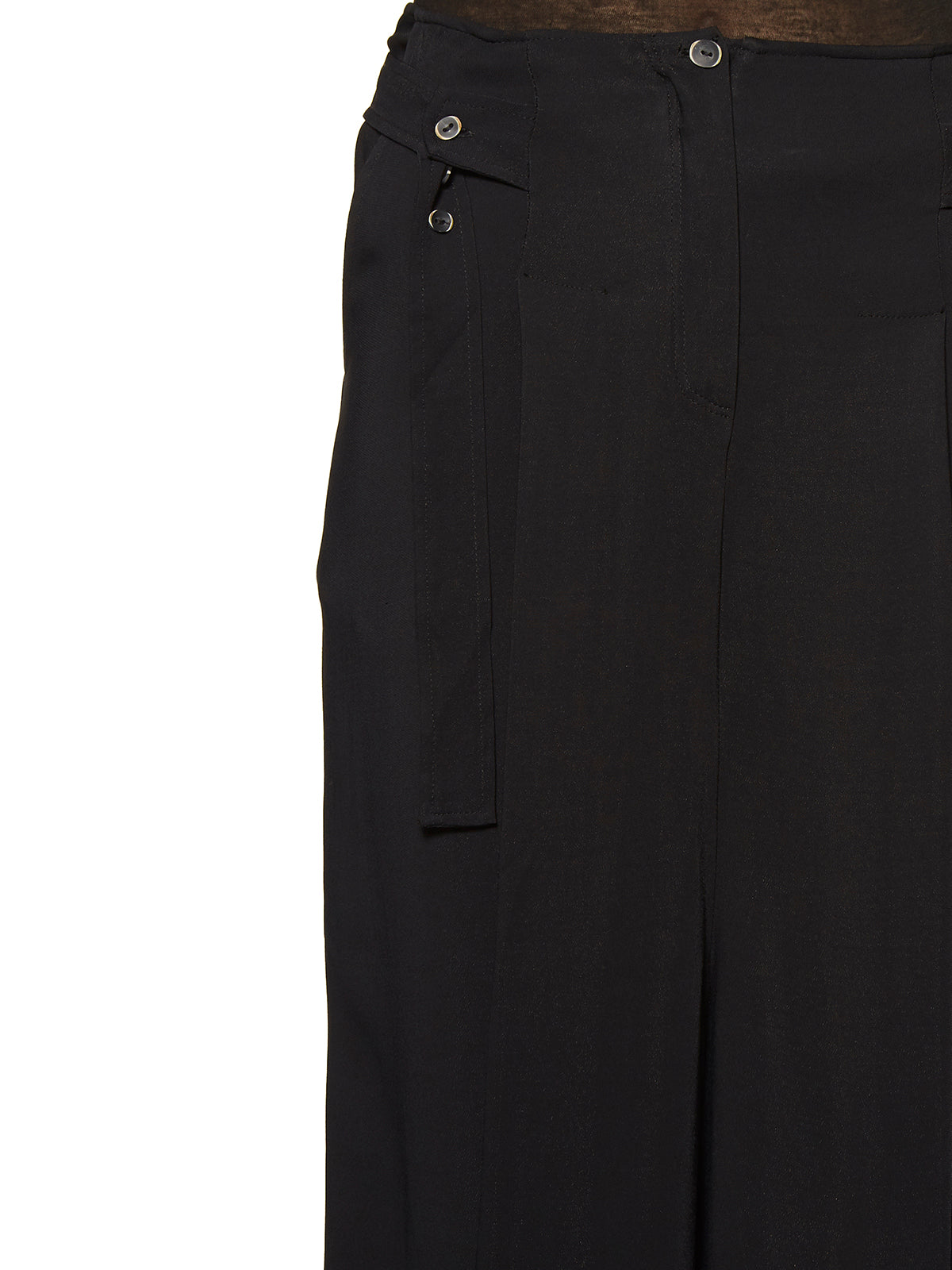 PRIMORDIAL IS PRIMITIVE Adjustable Women's Trousers with Coulisse