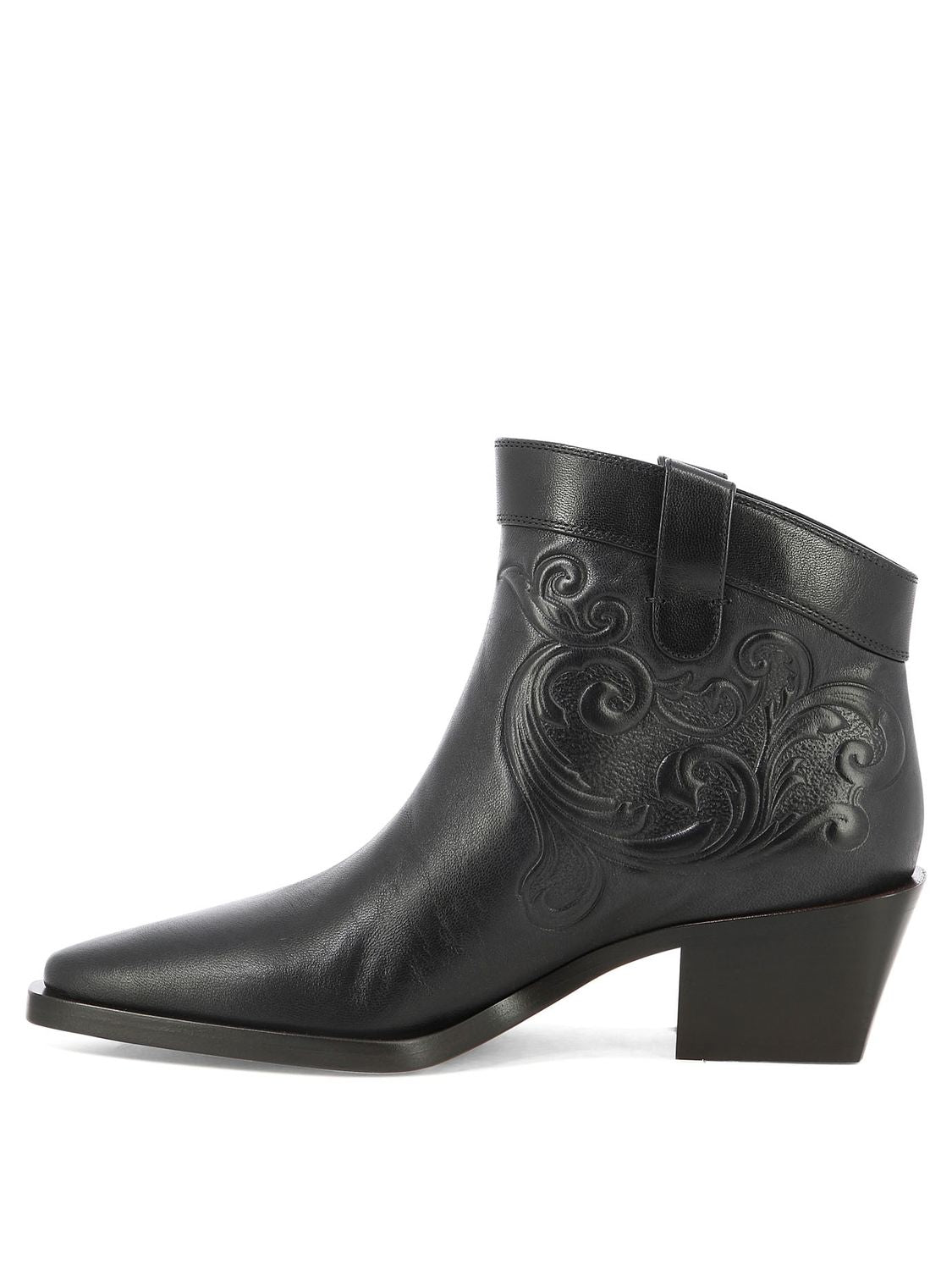 MAISON SKORPIOS Alexandra Cordoba Ankle Boots - 6 cm Heel Height