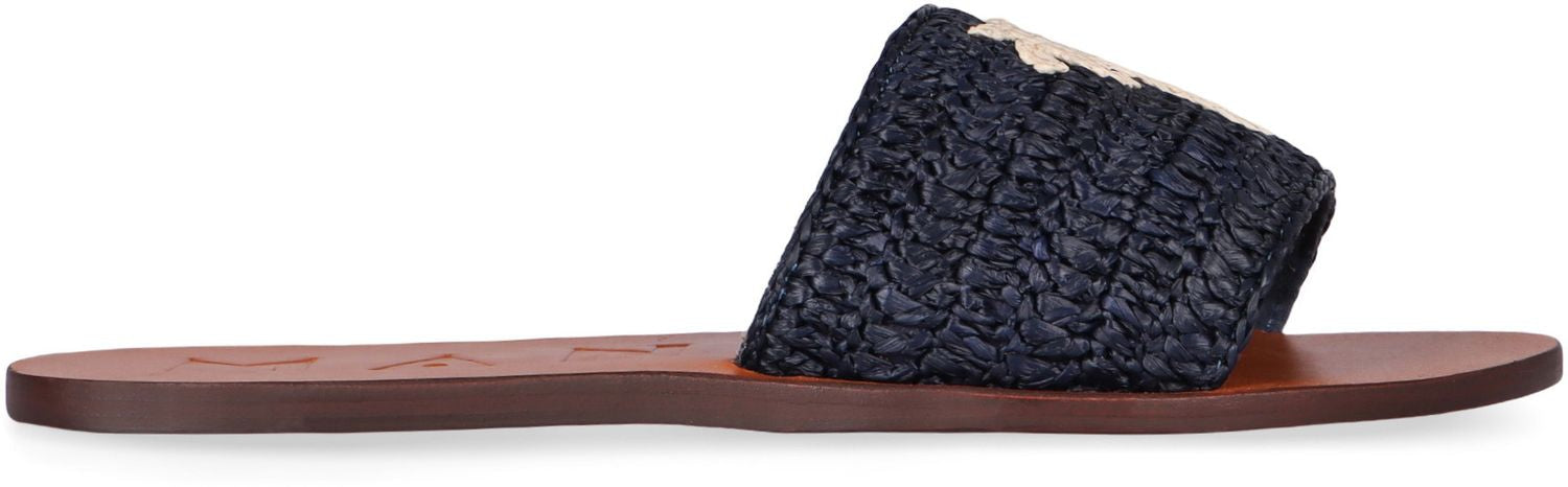 MANEBI Stylish Round Toeline Flat Sandals for Women