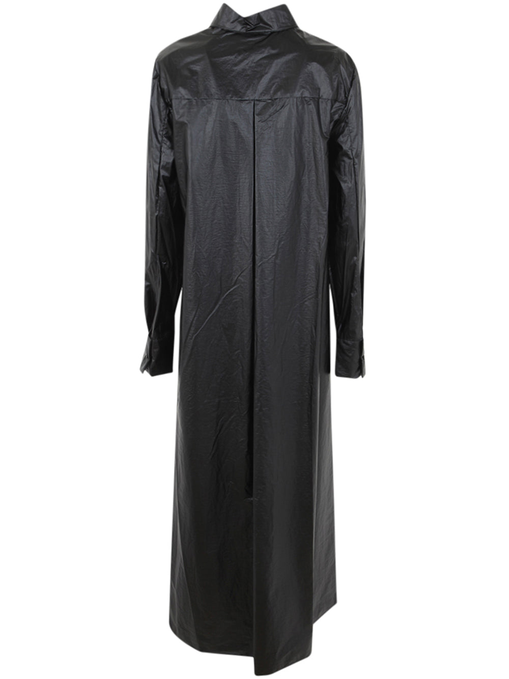 MARIA CALDERARA Chic Parachute Wrap Shirt