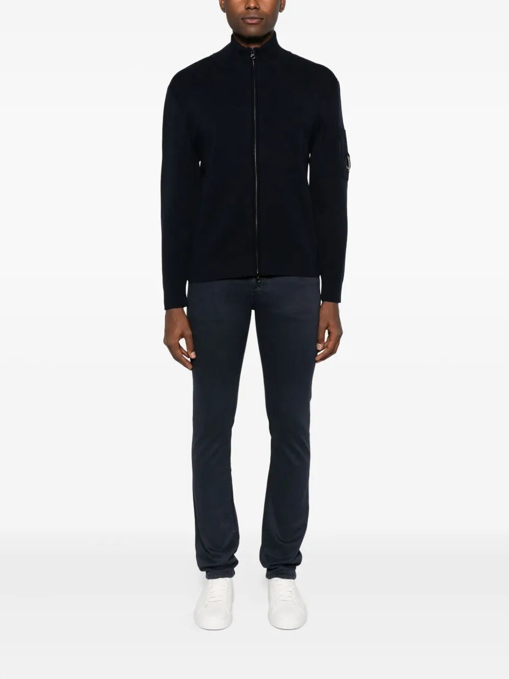 JACOB COHEN Logo Patch Skinny Pants for Men