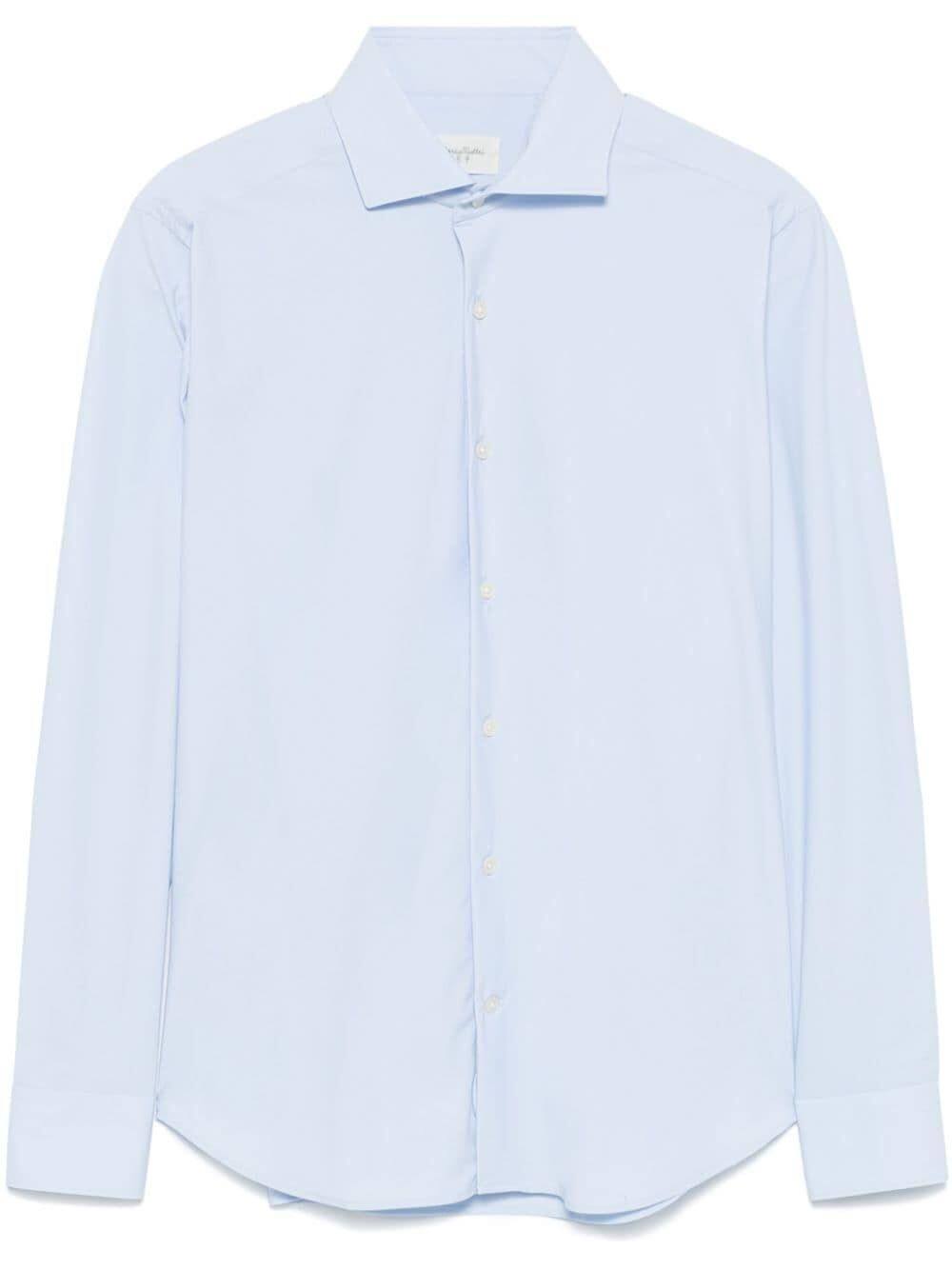 TINTORIA MATTEI Bi-Stretch Mini Shirt for Men