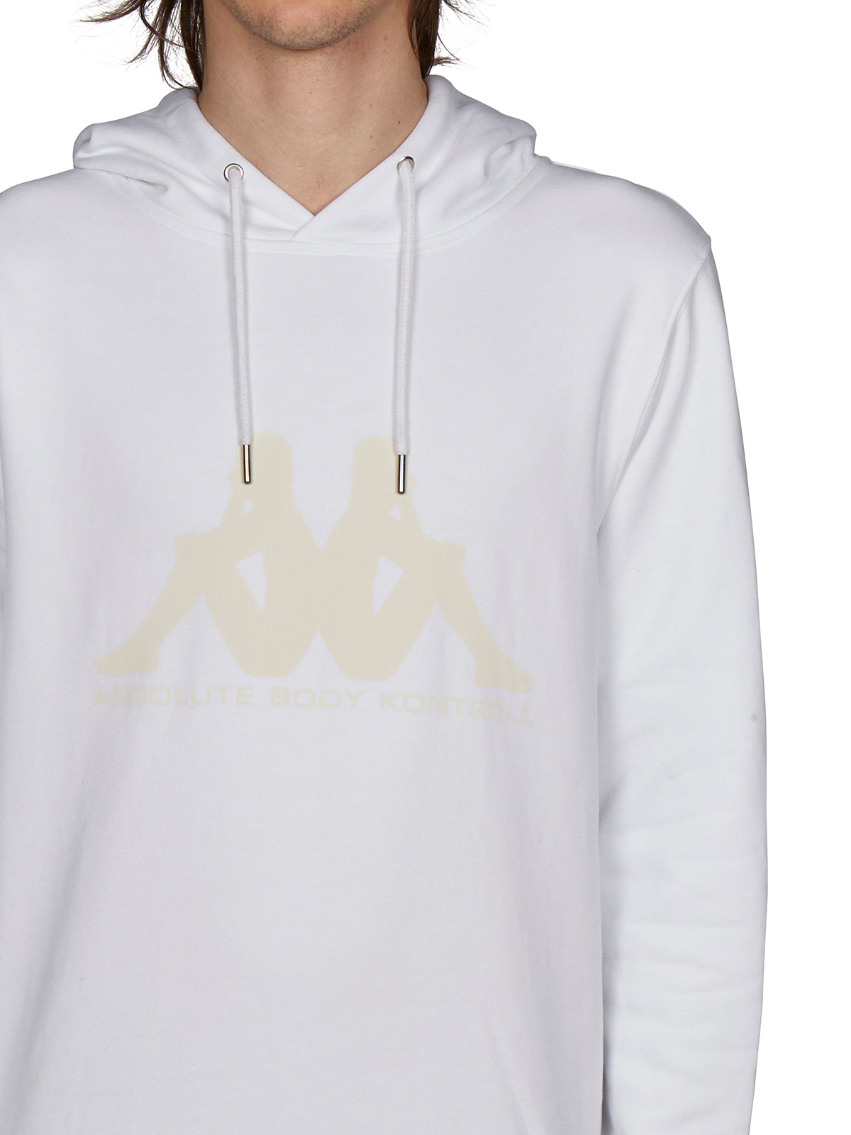 KAPPA KONTROLL Men's Cotton Sweatshirt with Drawstring Hood - Size L