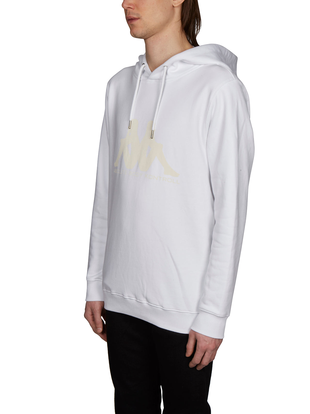 KAPPA KONTROLL Men's Cotton Sweatshirt with Drawstring Hood - Size L