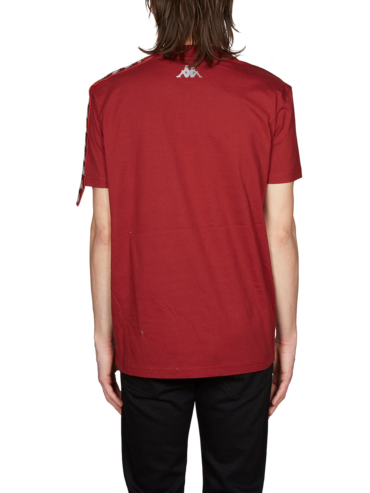 KAPPA KONTROLL Men's Crewneck Cotton T-Shirt with Logo - Size L