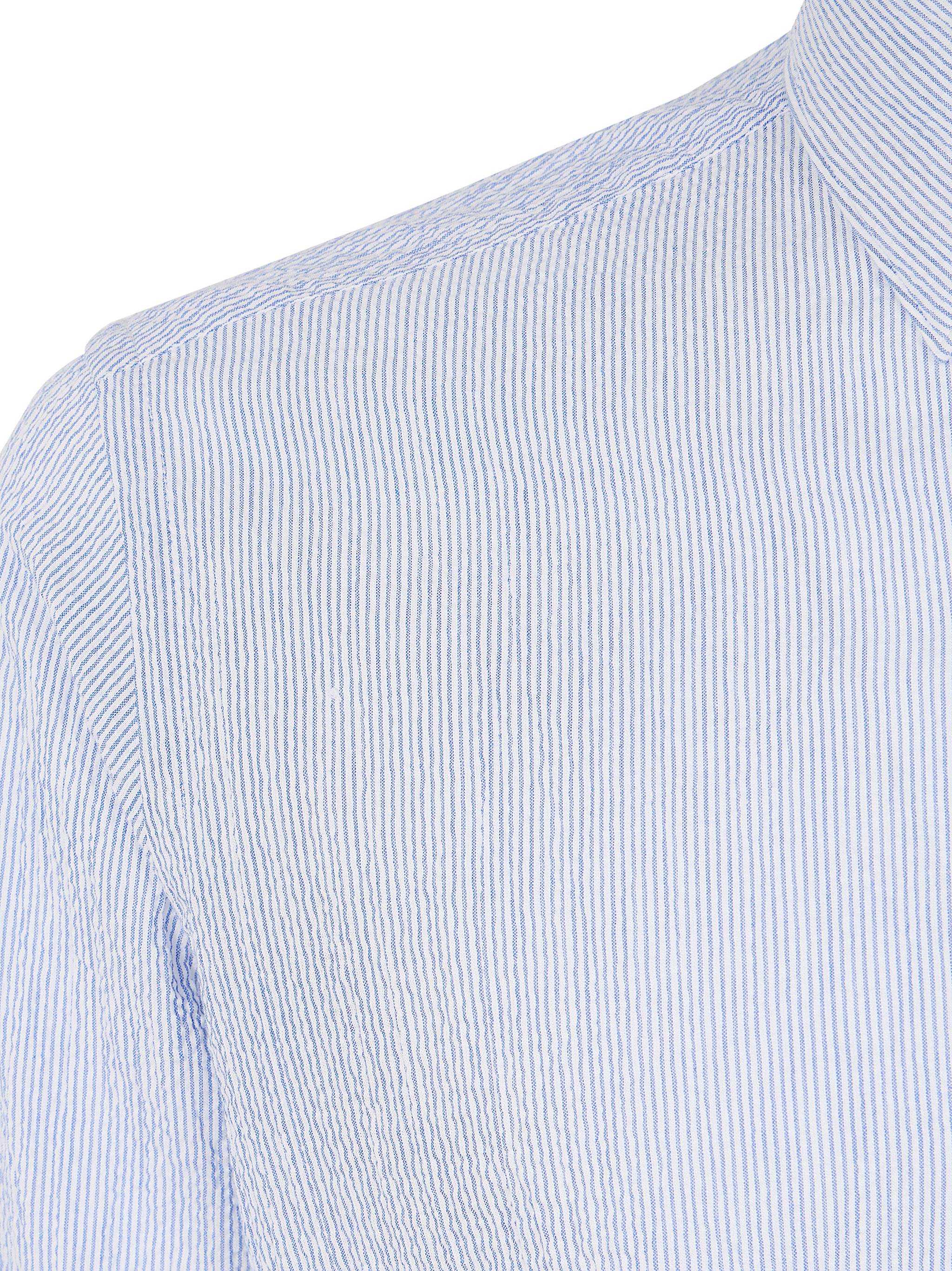 TINTORIA MATTEI Classic Regular Fit Sirsaker Shirt