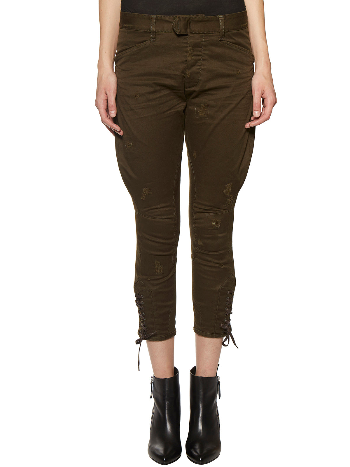 DSQUARED2 Cargo Cotton Trousers for Women - Size 36