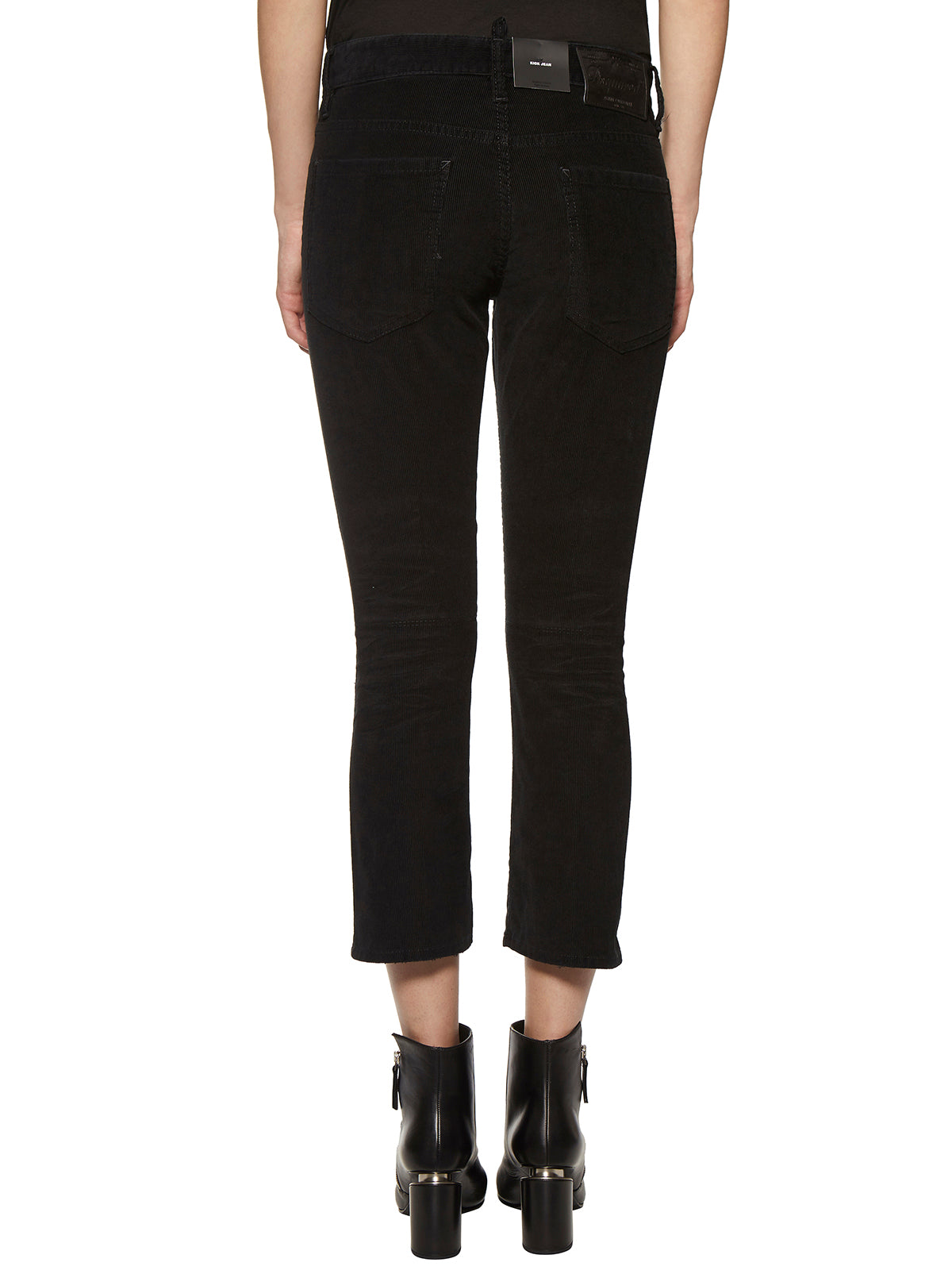 DSQUARED2 Flared Velvet Trousers - Size 36