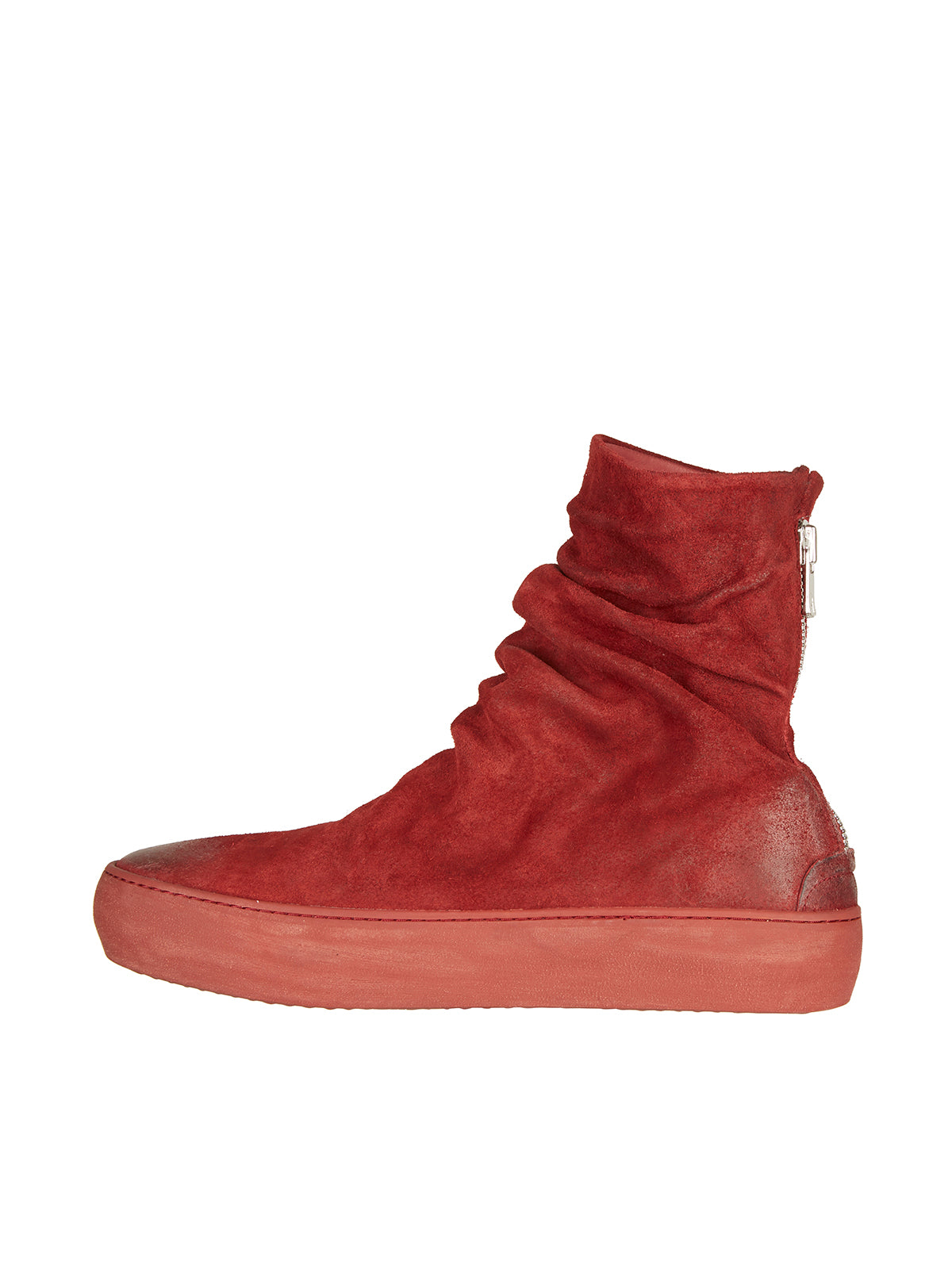 THE LAST CONSPIRACY Last Conspiracy High Leather Slip-On with Zip - Men's