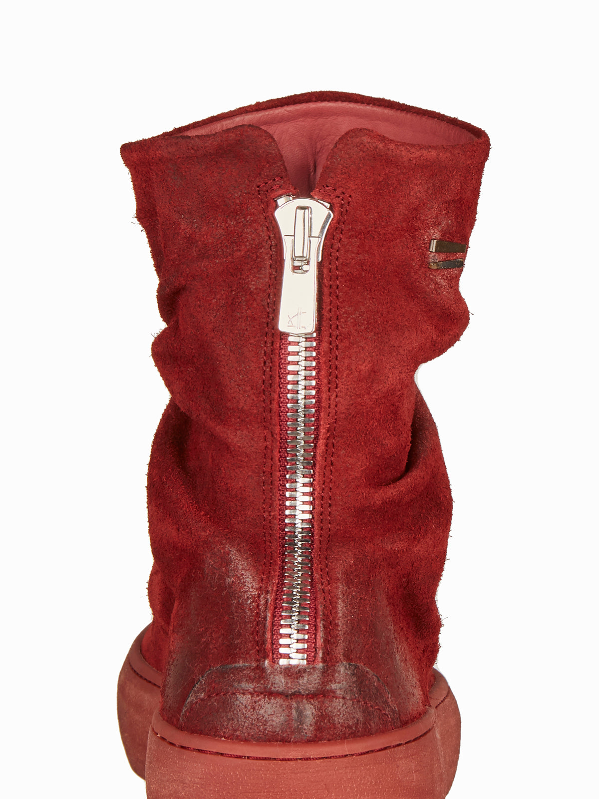 THE LAST CONSPIRACY Last Conspiracy High Leather Slip-On with Zip - Men's