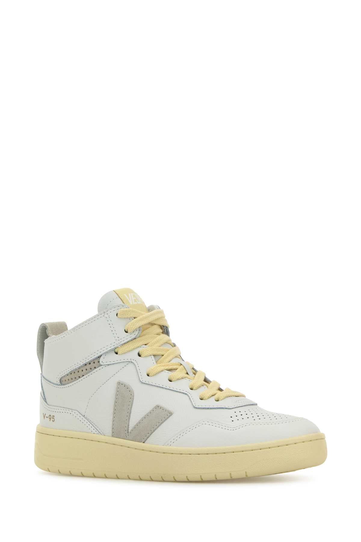 VEJA Women's V-95 Leather Sneaker