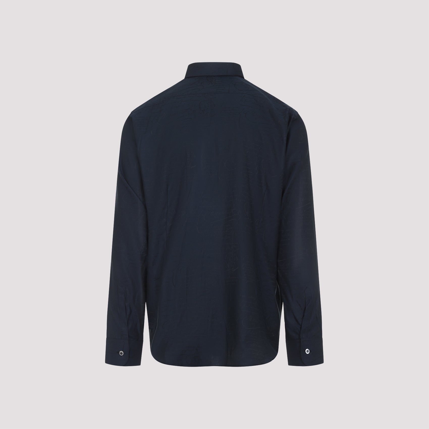 BERLUTI Mulberry Silk Shirt for Men