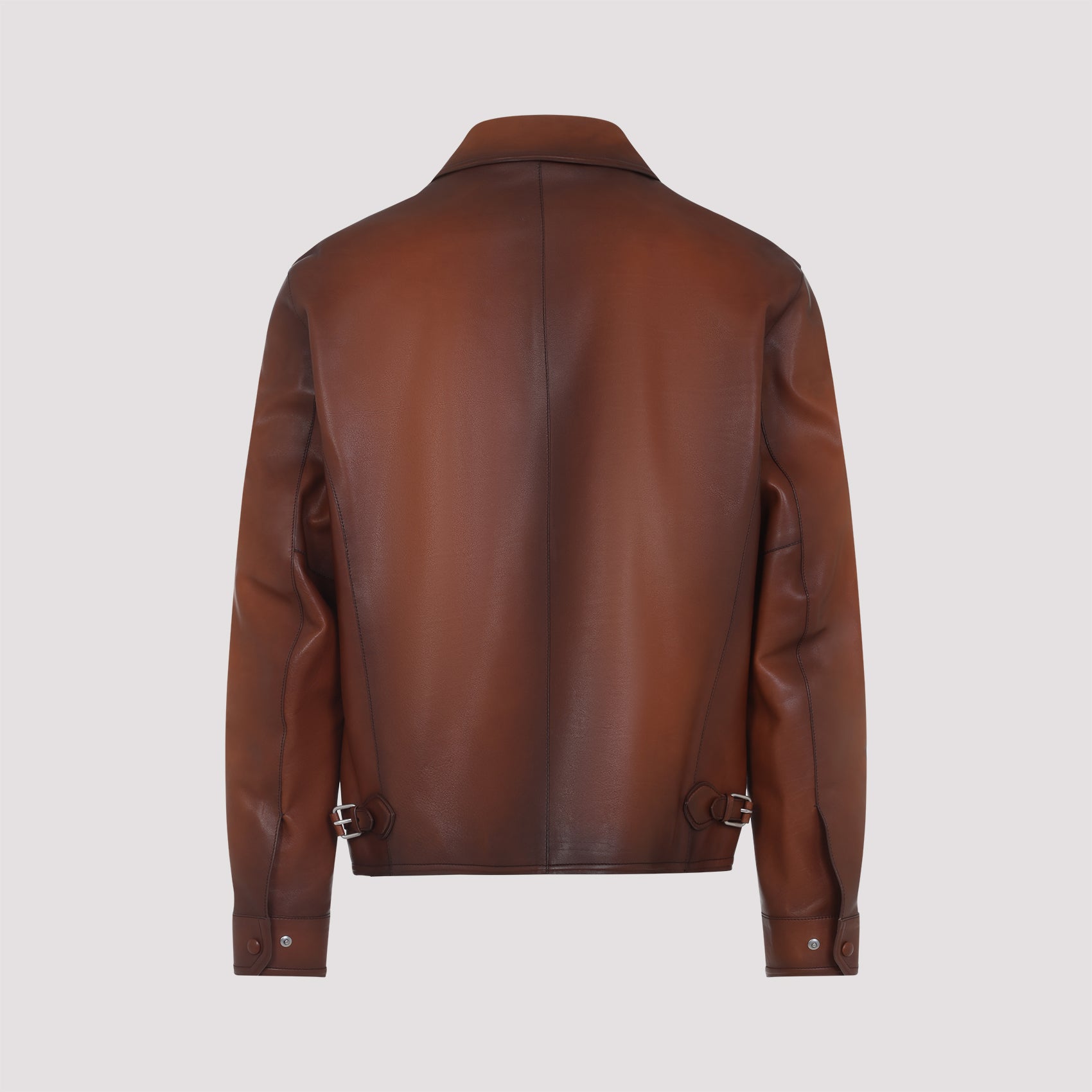 BERLUTI Men's Classic Leather Jacket