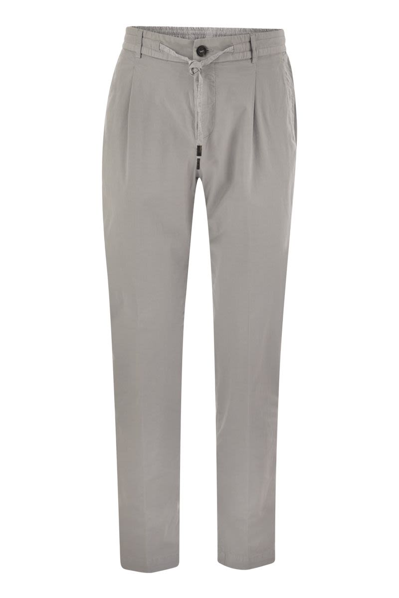 PESERICO Men's Modern Stretch Cotton Jogger Pants