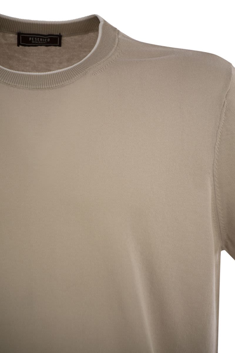 PESERICO Classic Cotton T-Shirt for Men - Regular Fit