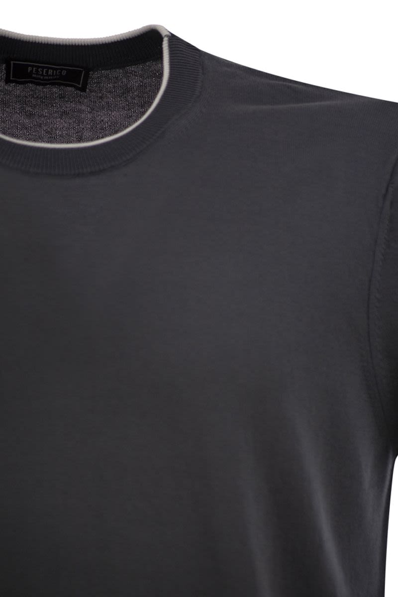 PESERICO Classic Round Neck T-Shirt for Men
