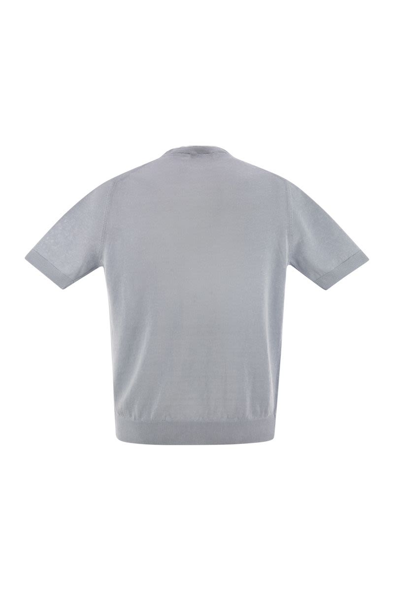 PESERICO Linen and Cotton Yarn T-Shirt - Regular Fit