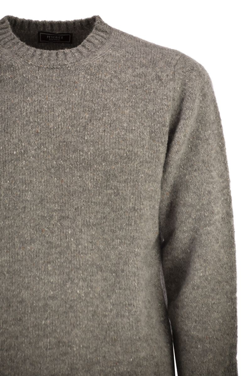 PESERICO Wool and Cashmere Jumper for Men - Regular Fit