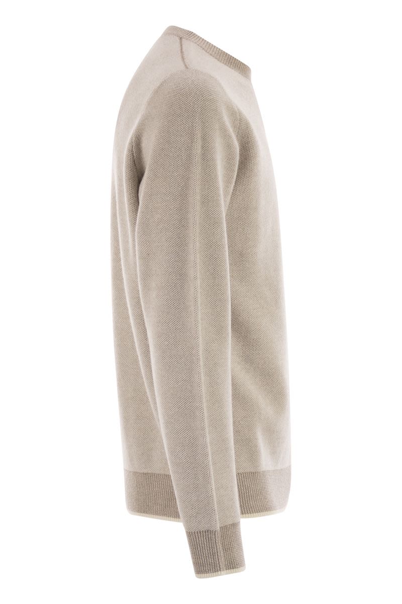 PESERICO Wool and Cashmere Jumper - Crew Neck