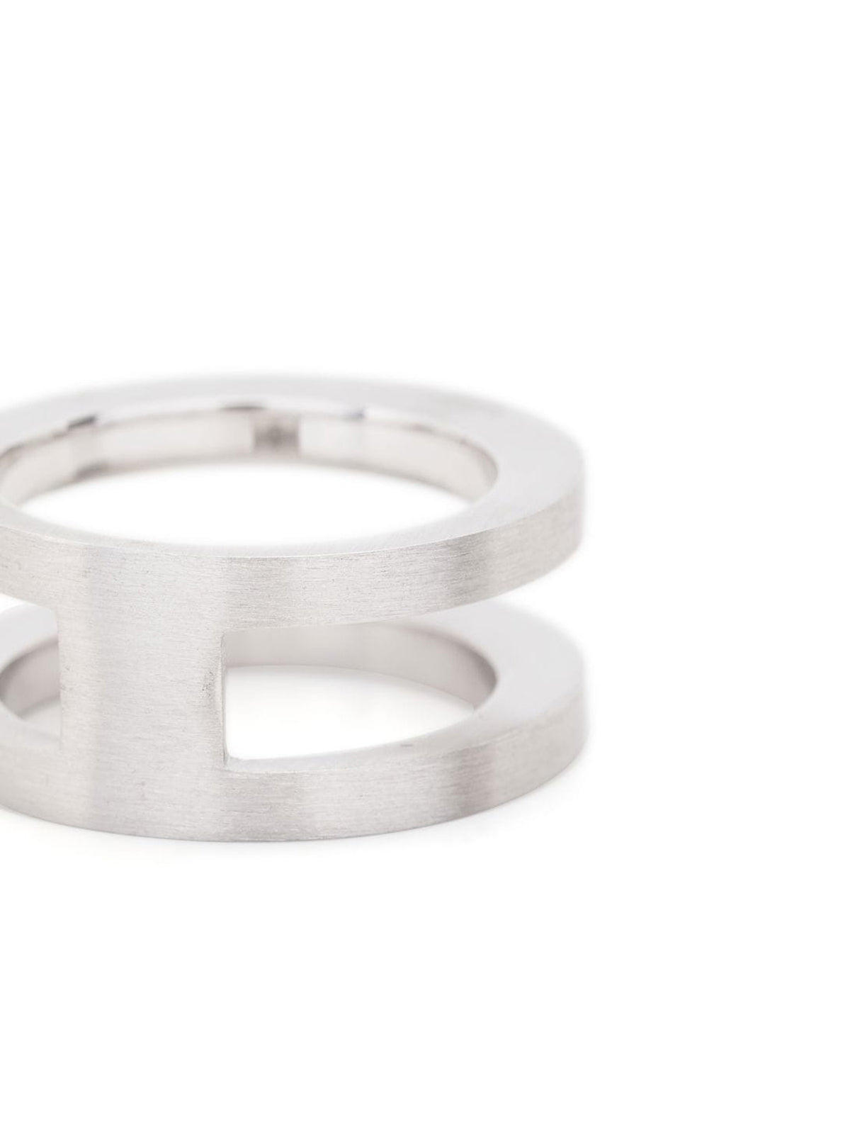 TOM WOOD Double Metallic Ring for Women