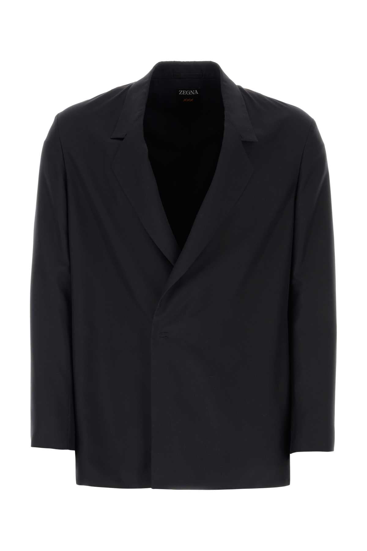 ZEGNA Silk Blazer for Men - Contemporary Fit