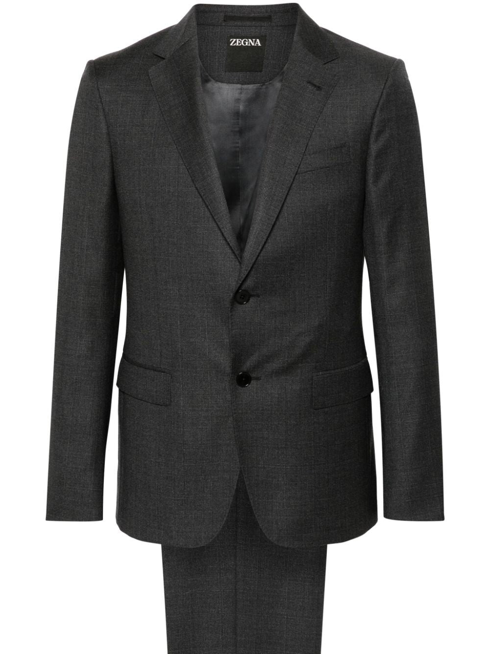 ZEGNA Pure Wool Suit for Men - Fall/Winter 2024