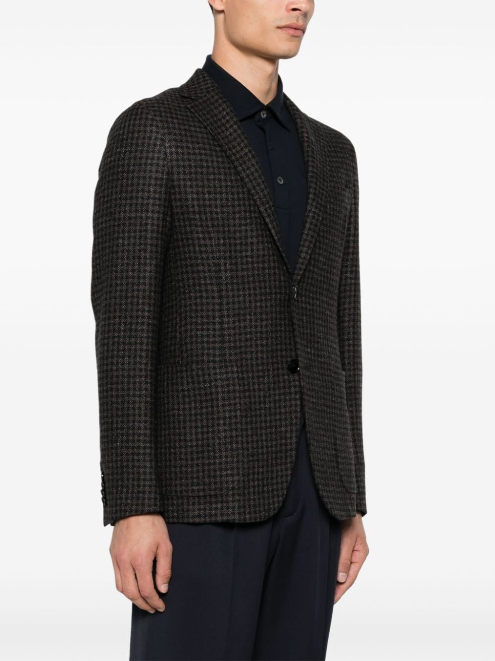 ZEGNA Men's Wool, Linen, and Cashmere Jacket