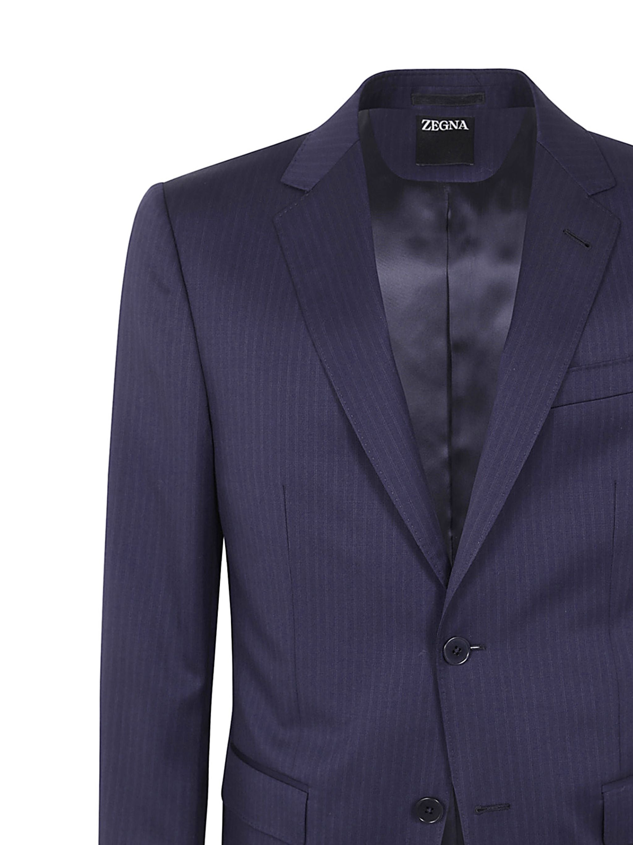 ZEGNA Men's Pure Wool Suit