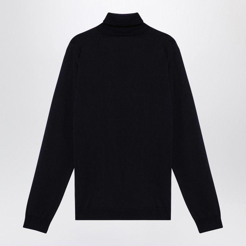ROBERTO COLLINA Merino Wool Turtleneck Sweater - Regular Fit
