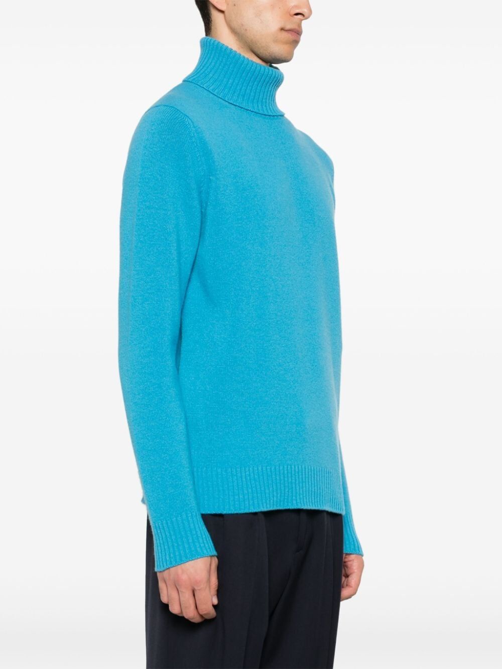 NUUR Men's Long Sleeve Turtleneck Sweater