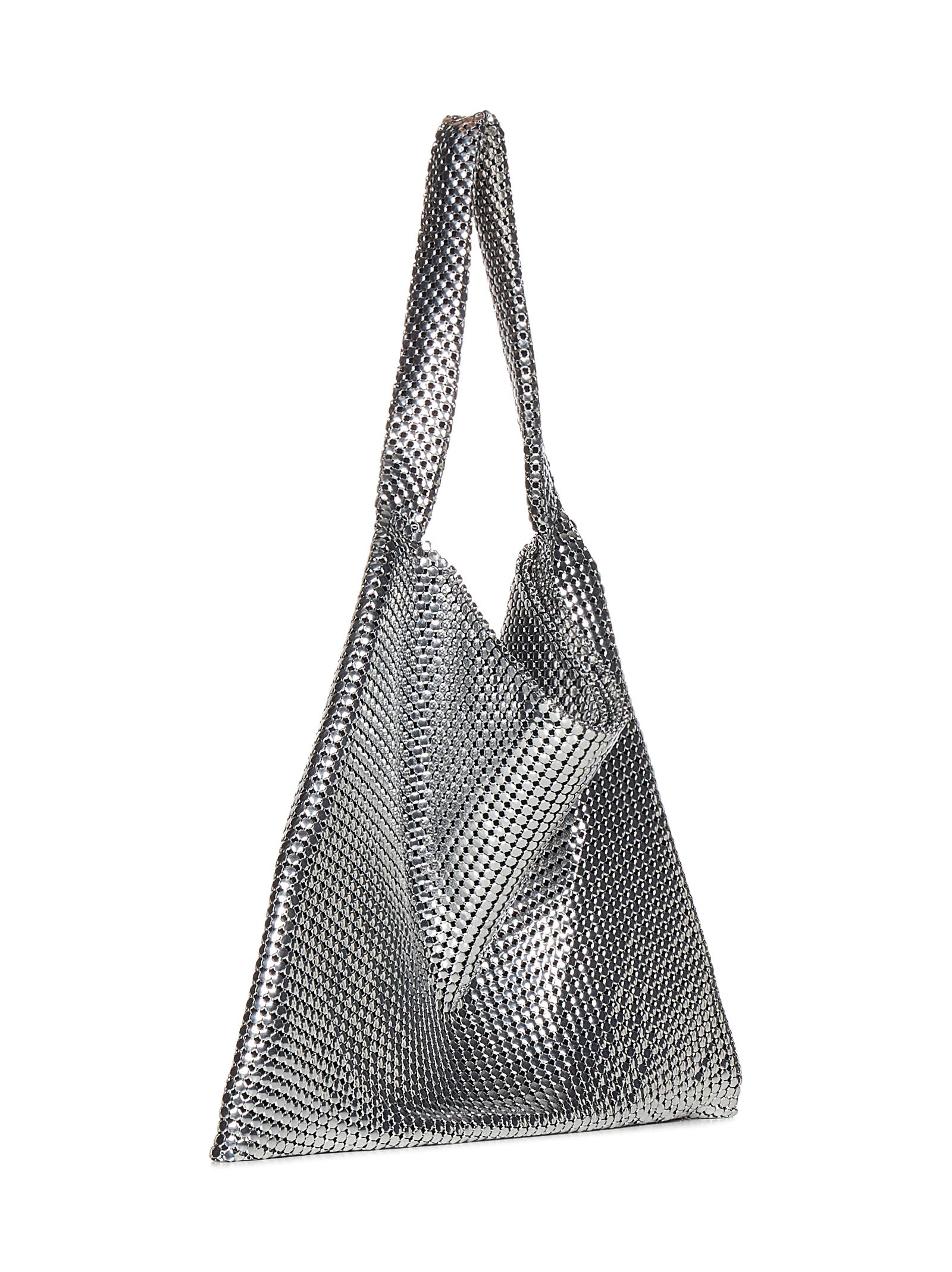 RABANNE Stylish Mesh Pixel Tote Handbag 38cm x 35cm