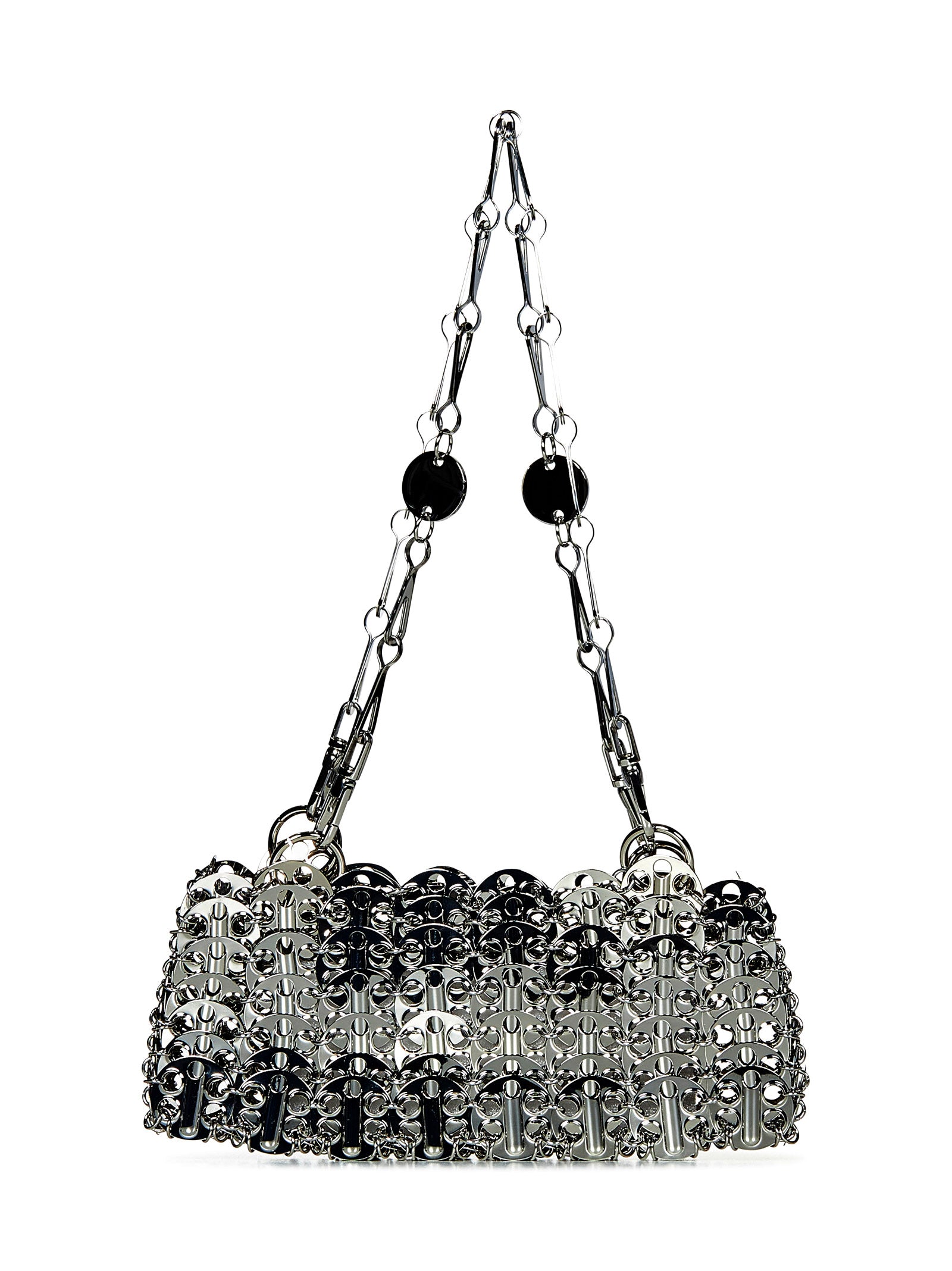 RABANNE Chic Metallic Shoulder Handbag