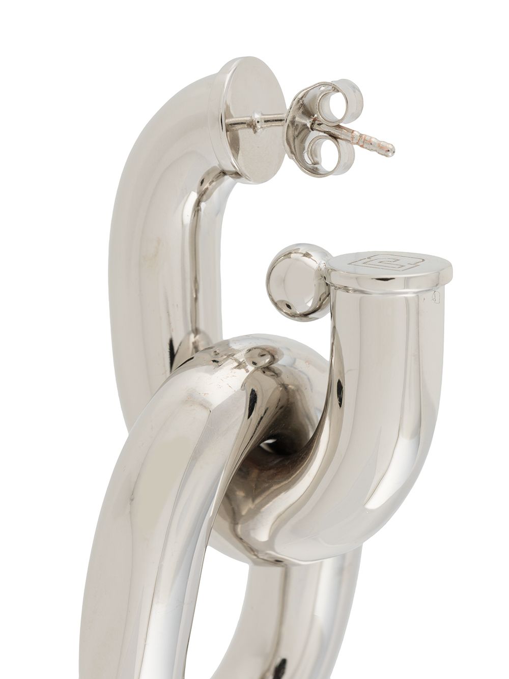 RABANNE Elegant Intertwined Chain Earrings - 5cm