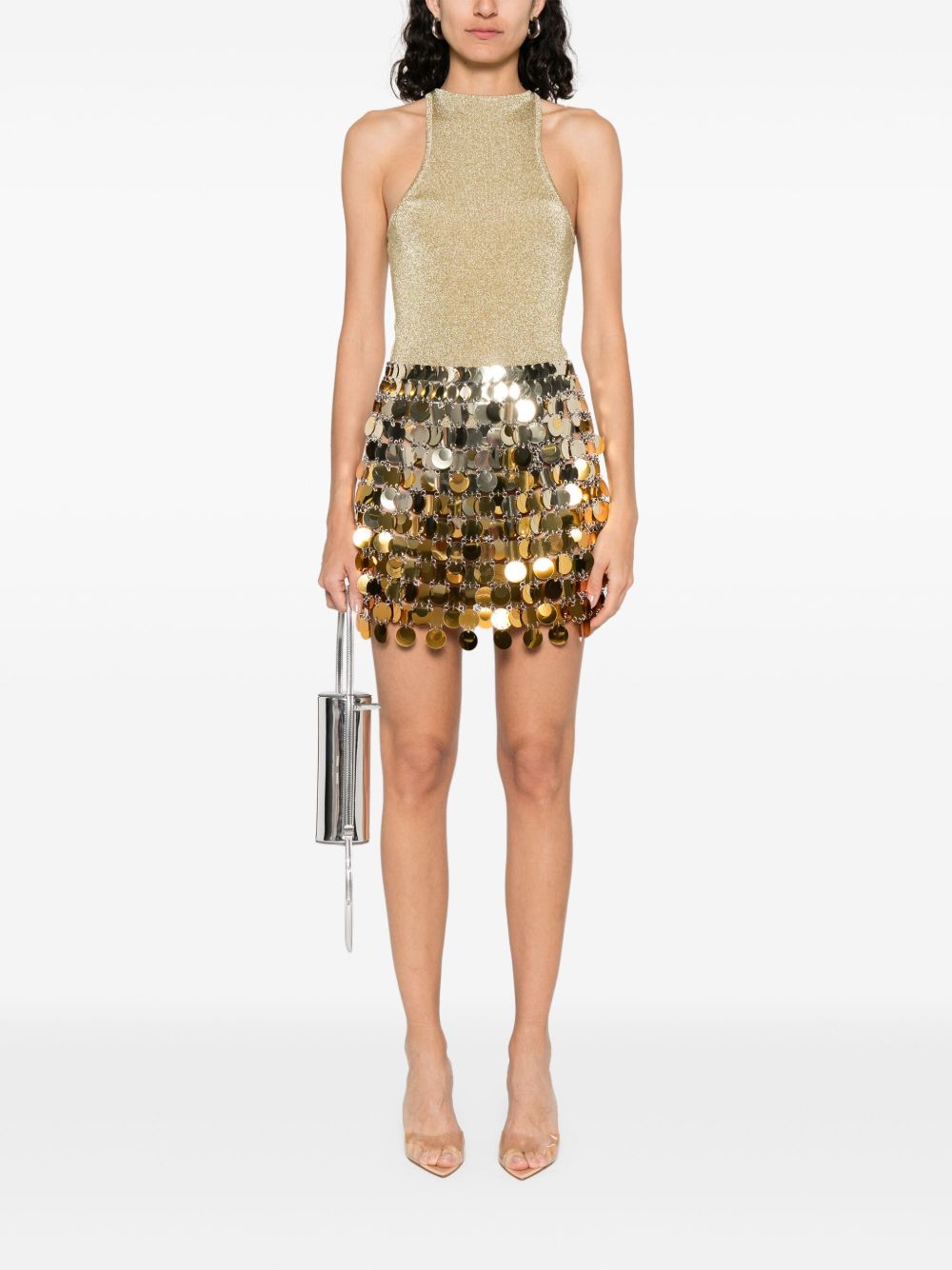 RABANNE Glamorous Mini Skirt