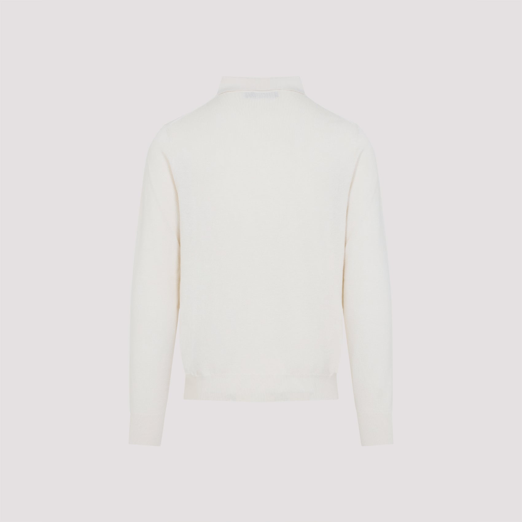 RALPH LAUREN PURPLE LABE Luxury Silk-Cotton Blend Sweater for Men - FW25