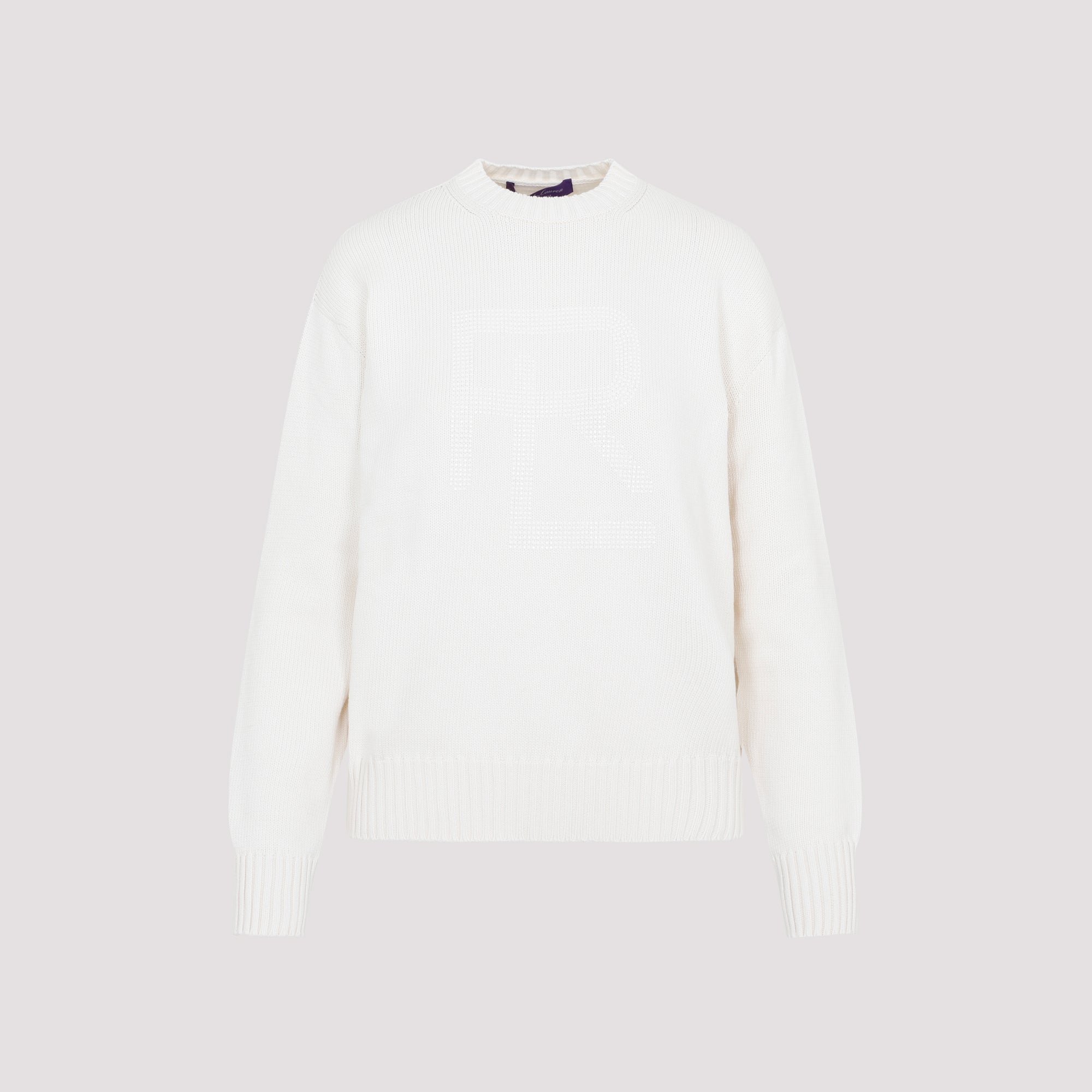 RALPH LAUREN Off-White Cozy Pullover Sweater for Women