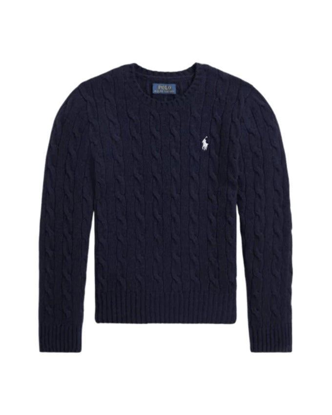 RALPH LAUREN Classic Crew Neck Sweatshirt for Girls