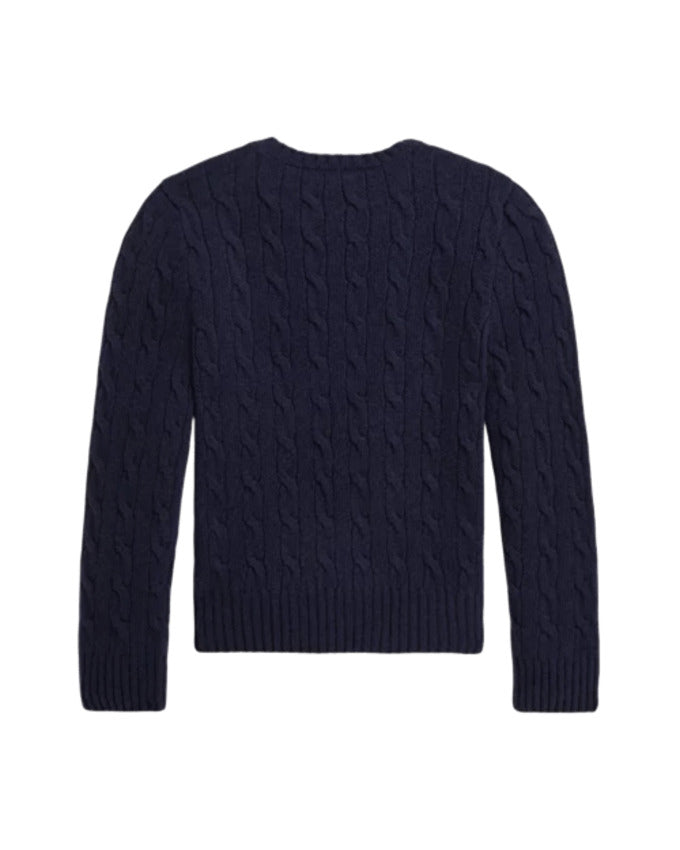 RALPH LAUREN Classic Crew Neck Sweatshirt for Girls