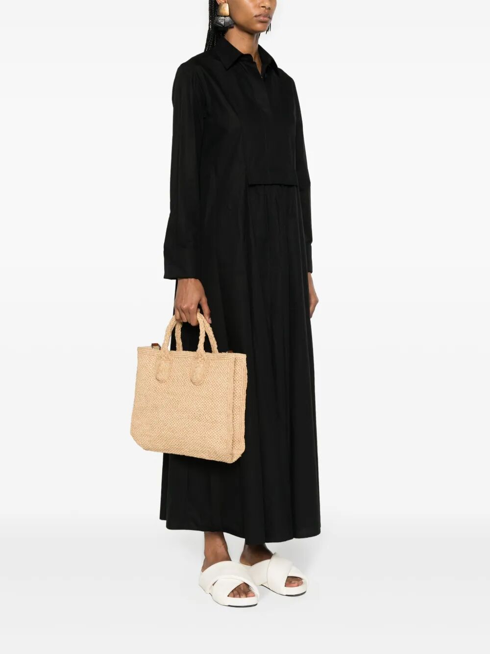 IBELIEV Mini Raffia Handbag