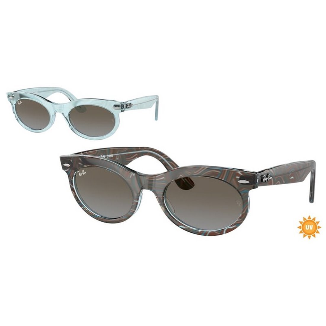 RAY-BAN Oval Wayfarer Sunglasses for Men