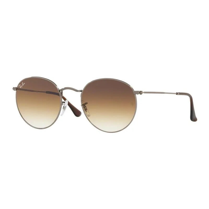 RAY-BAN Round Metal Sunglasses RB3447N - Classic Design for Men