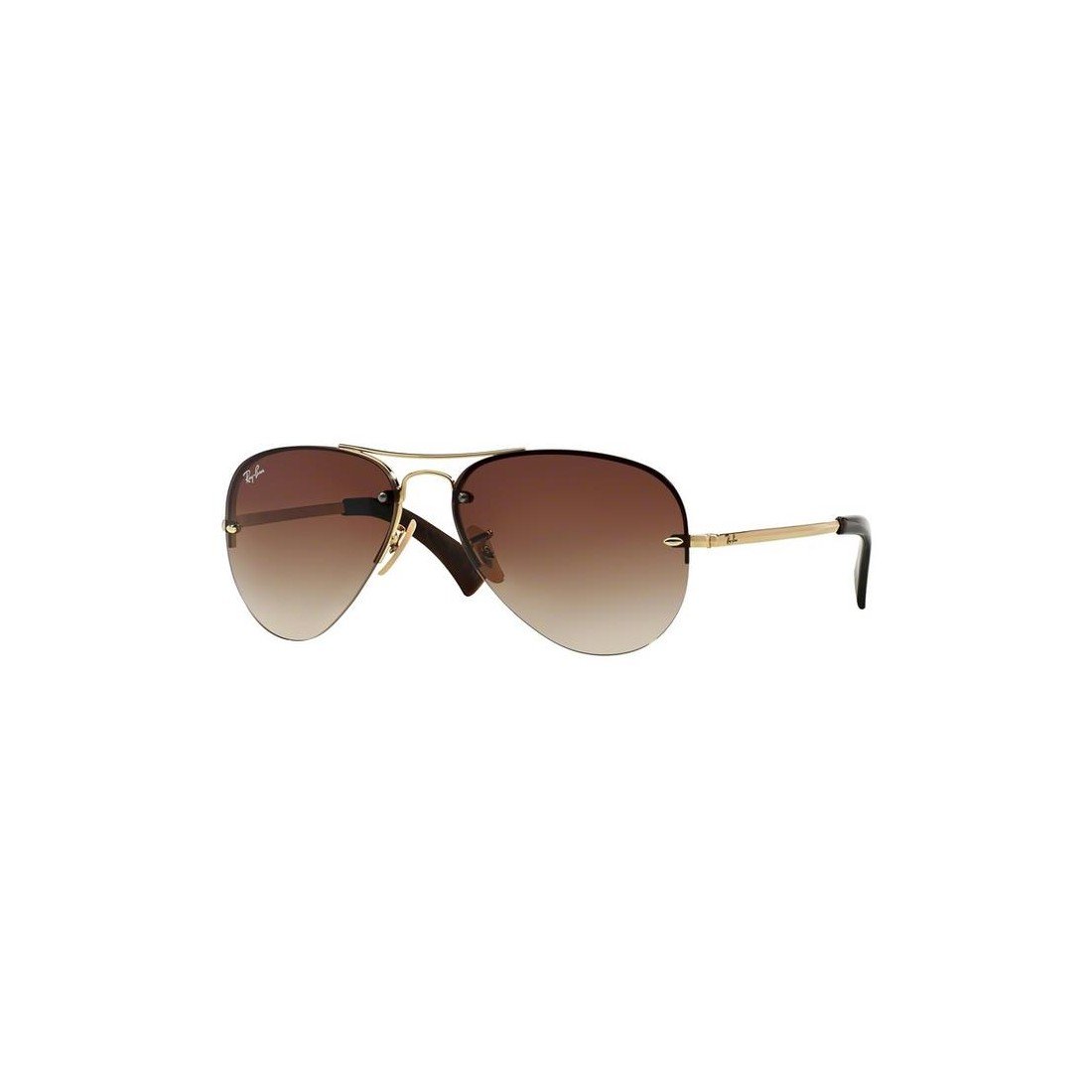 RAY-BAN Sleek Gradient Aviator Sunglasses for Men