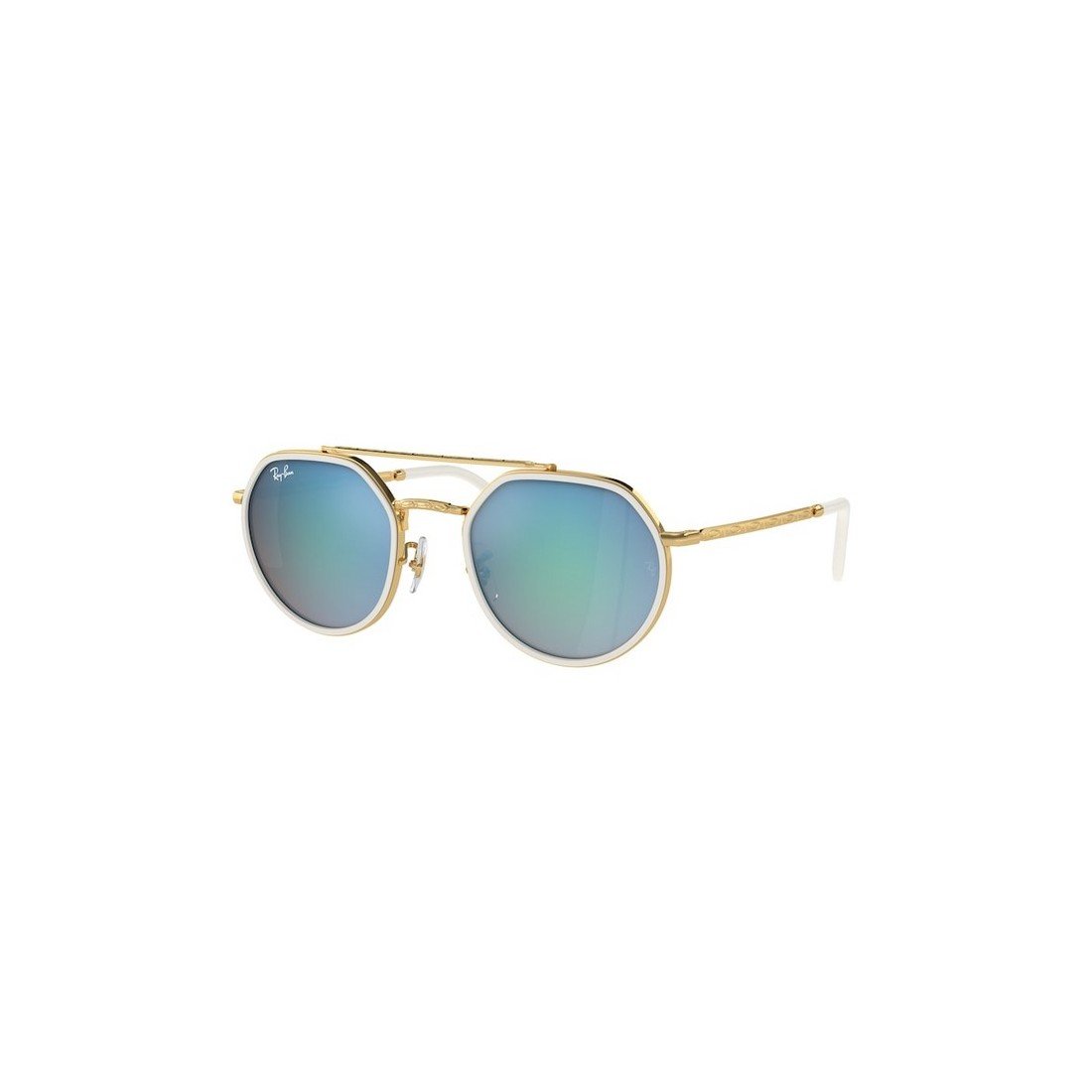 RAY-BAN Unisex Mini Retro Round Metal Sunglasses