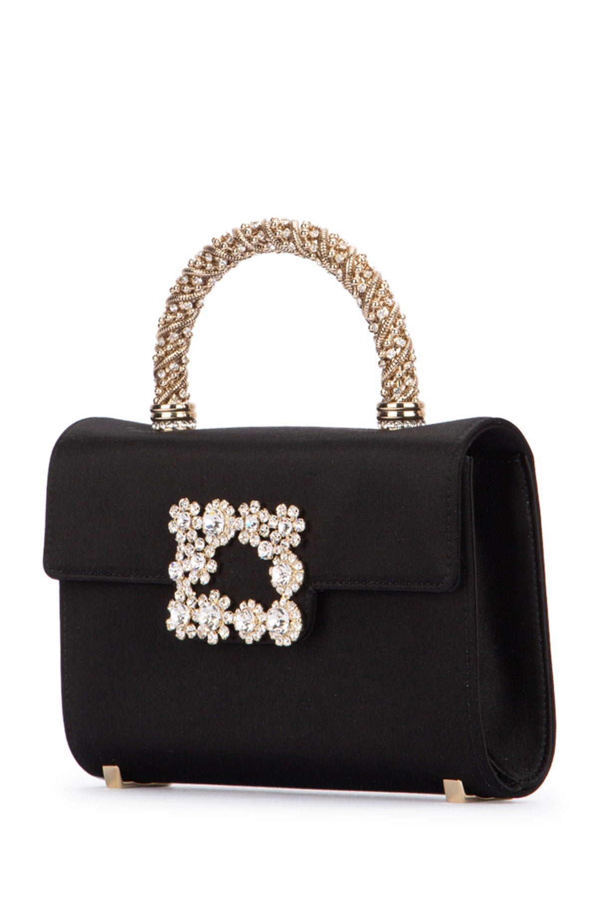 ROGER VIVIER Envelope Flower Jewel Mini Handbag