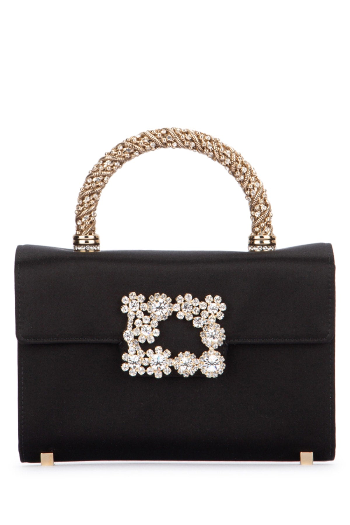 ROGER VIVIER Silk Satin Mini Handbag